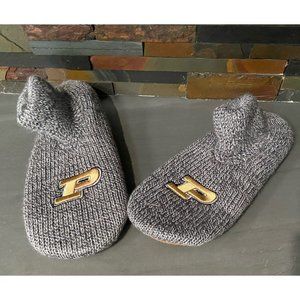 Purdue boilermakers slippers unisex w 10/11 m 9/10